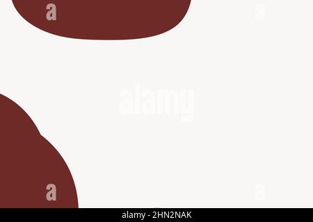 Moderner farbenfroher einfacher Hintergrund mit organischen abstrakten Elementen und dynamischen Formen. Minimalistischer Stil. Designvorlage für kreative Ideen. Stockfoto