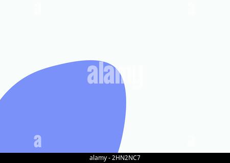 Moderner farbenfroher einfacher Hintergrund mit organischen abstrakten Elementen und dynamischen Formen. Minimalistischer Stil. Designvorlage für kreative Ideen. Stockfoto