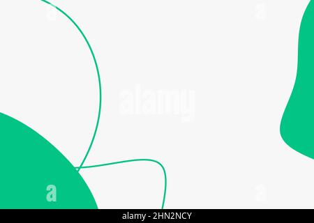 Moderner farbenfroher einfacher Hintergrund mit organischen abstrakten Elementen und dynamischen Formen. Minimalistischer Stil. Designvorlage für kreative Ideen. Stockfoto