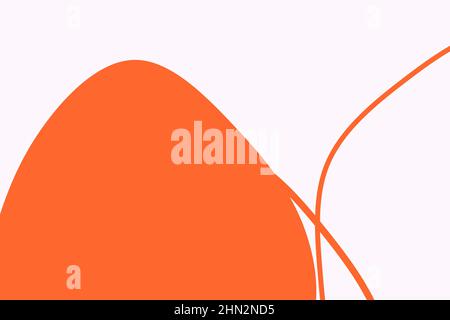 Moderner farbenfroher einfacher Hintergrund mit organischen abstrakten Elementen und dynamischen Formen. Minimalistischer Stil. Designvorlage für kreative Ideen. Stockfoto