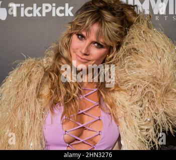 Los Angeles, USA. 12th. Februar 2022. Heidi Klum besucht die DIRECTV präsentiert Maxim Electric Nights am 12. Februar 2022 auf dem City Market in Los Angeles, Kalifornien. Foto: Annie Lesser/imageSPACE Kredit: Imagespace/Alamy Live News Stockfoto