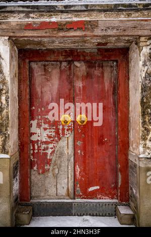 PEKING, CHINA - 13. FEBRUAR 2022 - Blick auf den Sommerpalast nach Schnee am 13. Februar 2022 in Peking. Stockfoto