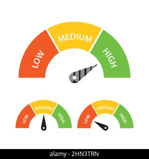 Hoher, mitteltiefer Symbolvektor für Grafikdesign, Logo, Website, Social Media, mobile App, UI-Abbildung Stock Vektor