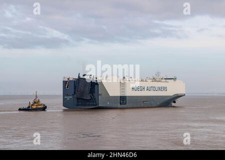 RoRo Hoegh Trotter Stockfoto