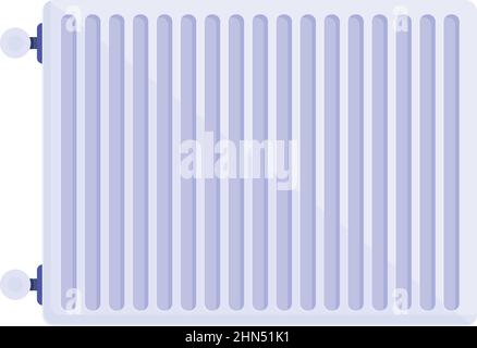 Wandkonvektor Symbol Cartoon-Vektor. Elektrische Heizung. Zimmerheizung Stock Vektor