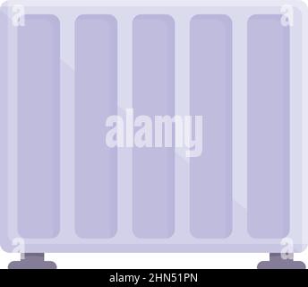 Zeichentrickvektor für die zentrale Energiequelle. Elektrische Heizung. Zentralenventil Stock Vektor