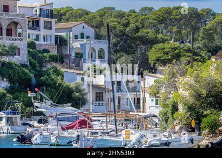 Ile de Majorque, Plage, Site Remarquables, marais salants, Port et phares, grottes, bateaux, vie locale, moulins, palmiers, Touristisme, Côte rocheuse Stockfoto