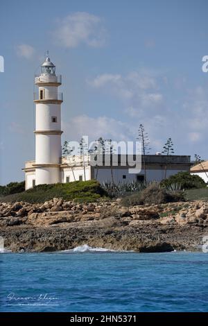 Ile de Majorque, Plage, Site Remarquables, marais salants, Port et phares, grottes, bateaux, vie locale, moulins, palmiers, Touristisme, Côte rocheuse Stockfoto