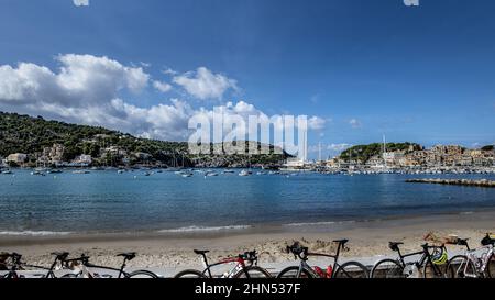 Ile de Majorque, Plage, Site Remarquables, marais salants, Port et phares, grottes, bateaux, vie locale, moulins, palmiers, Touristisme, Côte rocheuse Stockfoto