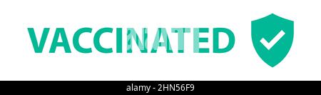 Geimpfter Hintergrund mit Schildmarkierung Stock Vektor