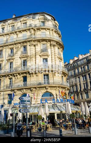 Le Vieux Port Marseille Frankreich Stockfoto