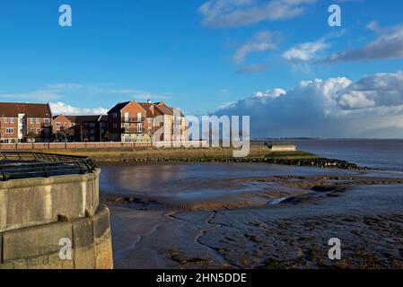 Wohnungen in Victoria Docks, Hull, Humberside, East Yorkshire, England Stockfoto