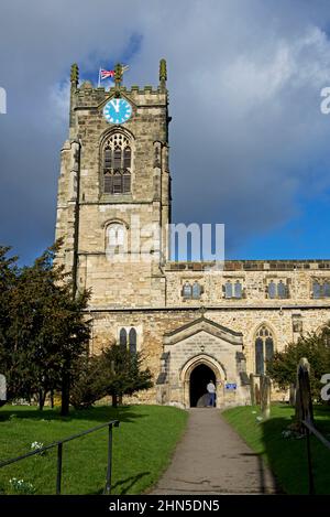 All Saints Church, Pocklington, East Yorkshire, England, Großbritannien Stockfoto