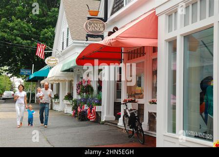 Familie Ion Chatham, Cape Cod Stockfoto