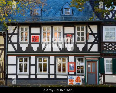 Stuben Galerie, Goslar, Harz, Niedersachsen, Deutschland, Europa Stockfoto