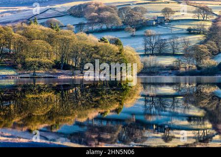 Ashes Farm im Herbst Stockfoto