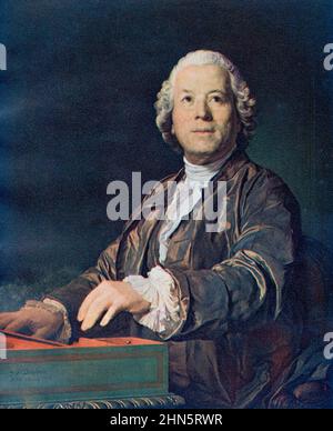 Christoph Willibald (Ritter von) Gluck , 1714 – 1787. Komponist der italienischen und französischen Oper in der frühen Klassik. Aus dem Goldenen Zeitalter von Wien, erschienen 1948. Stockfoto