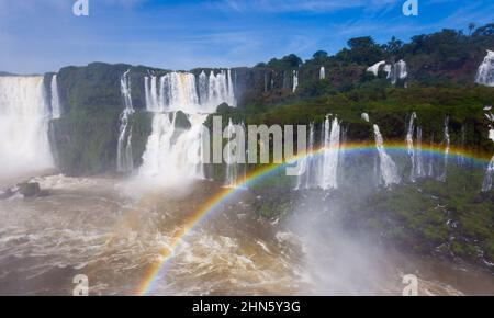 Iguzu fällt in Brasilien Stockfoto