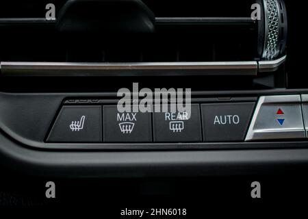 Teile Details des modernen Autos Stockfoto