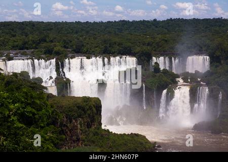 Iguzu fällt in Brasilien Stockfoto