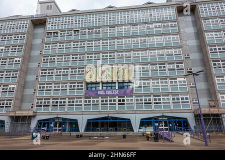 Hull College, Wilberforce Drive, Kingston upon Hull, (Hull), East Riding of Yorkshire, Großbritannien. Stockfoto