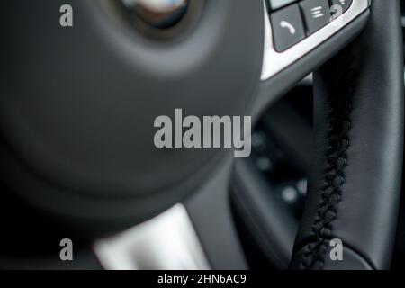 Teile Details des modernen Autos Stockfoto