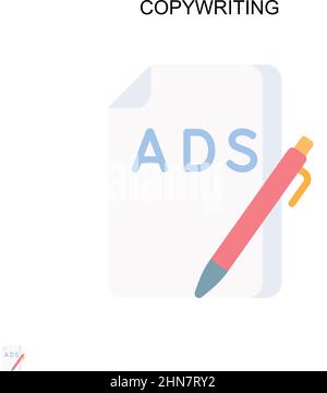 Einfaches Vektorsymbol für das Kopieren. Illustration Symbol Design-Vorlage für Web mobile UI-Element. Stock Vektor