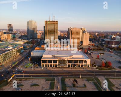 London Ontario Kanada Nov 6 2021, RBC Place London Aerial. Luke Durda/Alamy Stockfoto