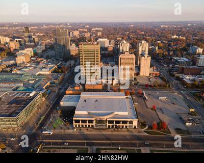 London Ontario Kanada Nov 6 2021, RBC Place London Aerial. Luke Durda/Alamy Stockfoto