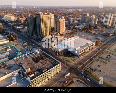 London Ontario Kanada Nov 6 2021, RBC Place London Aerial. Luke Durda/Alamy Stockfoto