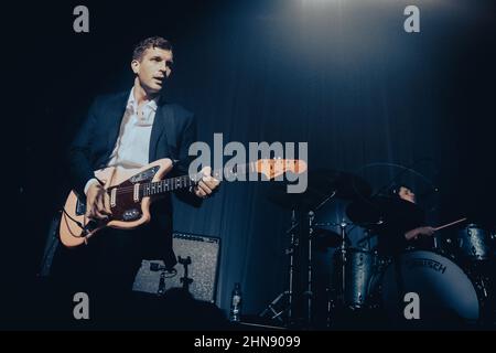 14th. Februar 2022, Glasgow, Schottland: Wolf Alice peform im Barrowland Ballroom am Eröffnungsabend ihrer UK-Tour 2022. Kredit: Thomas Jackson / Alamy Live Nachrichten Stockfoto