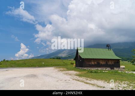 Nationalpark Maiella, Pass San Leonardo, Sant'Eufemia A Maiella, Abruzzen, Italien, Europa Stockfoto