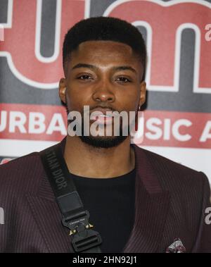 London, Großbritannien. 14th. Februar 2022. Marvin Anthony nimmt an den Urban Music Awards 2022 in der Porchester Hall in London Teil. (Foto von Brett Cove/SOPA Images/Sipa USA) Quelle: SIPA USA/Alamy Live News Stockfoto