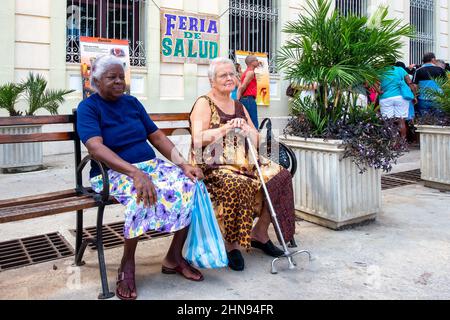 Gesundheitsförderungsmesse, Stadt Camaguey, Kuba, 14. November 2016 Stockfoto