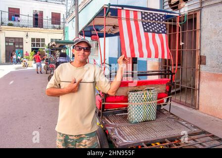 Camaguey City, Kuba, 14. November 2016 Stockfoto