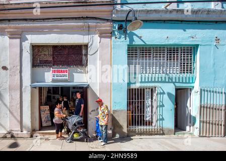 Camaguey City, Kuba, 14. November 2016 Stockfoto