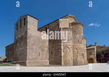 Abbazia di San Giovanni in der Abtei Venere, Fossacesia, Abruzzen, Italien, Europa Stockfoto