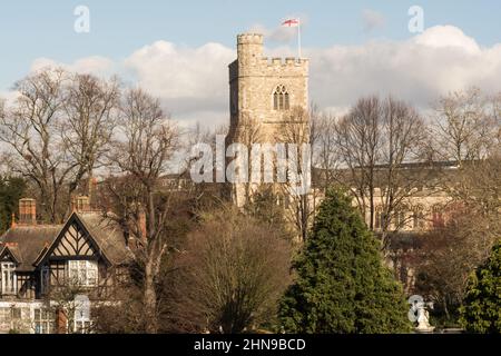 All Saints Church, Fulham, London, England, Großbritannien Stockfoto