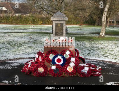 War Memorial, Didcot, Oxfordshire, England Stockfoto