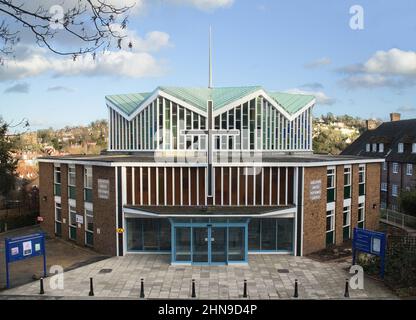 Guildford United Reformierte Kirche, Guildford, Surrey Stockfoto