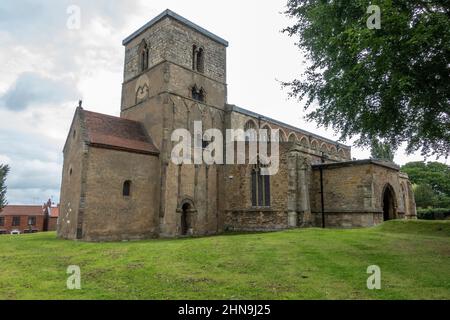 St. Peter's Church, Barton-upon-Humber, North Lincolnshire, Großbritannien. Stockfoto