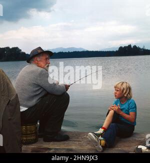 Strychnin und saure Drops, Fernsehfilm, Deutschland 1974, Regie: Franz Peter Wirth, Darsteller: Attila Hörbiger Stockfoto