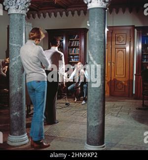 Das blaue Palais, Fernsehserie, Deutschland/Frankreich 1974, Folge 4 'Unsterblichkeit ...?', Szenenfoto Stockfoto