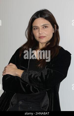 Rom, Italien. 15th. Februar 2022. Rom, Quattro Fontane Kino, Photocall-Dokufilm „Senza fine“. Im Bild: Elisa Fuksas Kredit: Unabhängige Fotoagentur/Alamy Live News Stockfoto