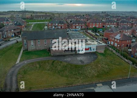 10 Ten Count Boxing Community Club und Gym von Max Maxwell Stoke on Trent Stockfoto