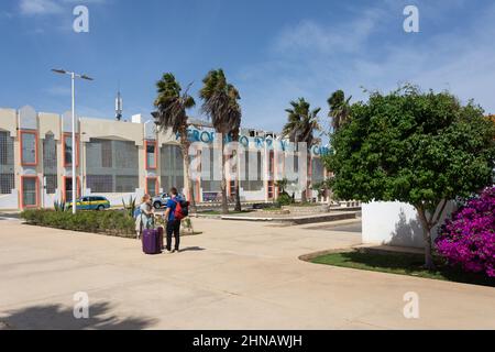 Internationaler Flughafen Amílcar Cabral (Sal), Sal, República de Cabo (Kap Verde) Stockfoto