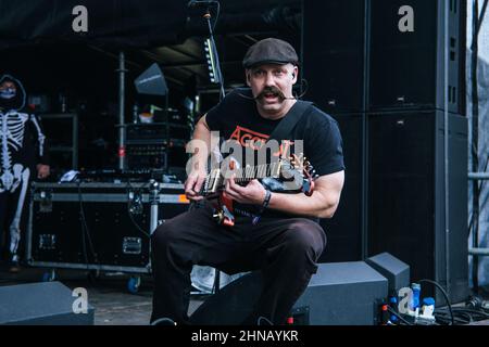 Zebrahead live beim Slam Dunk Festival 2021 Stockfoto