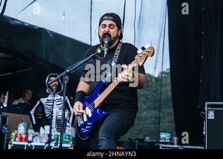 Zebrahead live beim Slam Dunk Festival 2021 Stockfoto