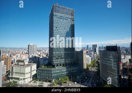 Nagoya, Japan – 22. Oktober 2019: Das Dai Nagoya-Gebäude in der Gegend um den JR-Bahnhof Nagoya namens Meieki. Nagoya. Japan Stockfoto