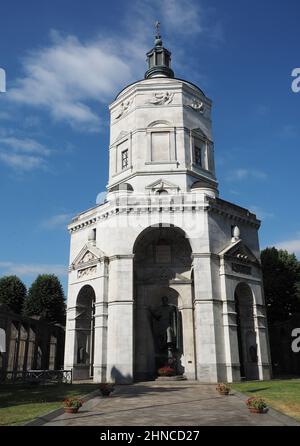 Europa, Italien, lombardei, Mailand, sacrario dei caduti, tempio della vittoria, Denkmal, Kriegsdenkmal, Architektur Stockfoto